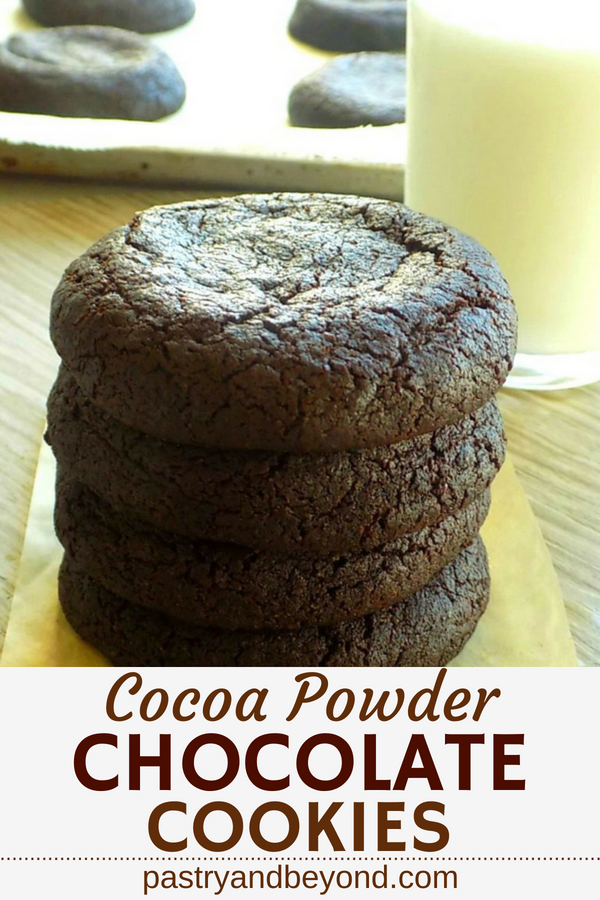 Chocolate Cookies with Cocoa Powder