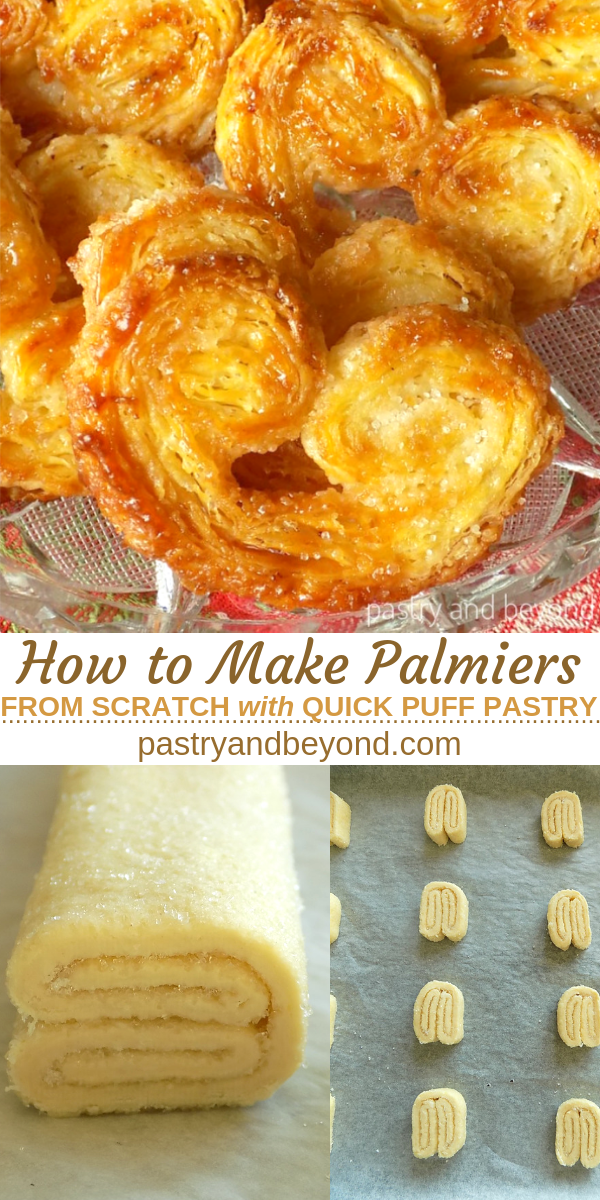 Palmier Pastry with Quick Puff Pastry