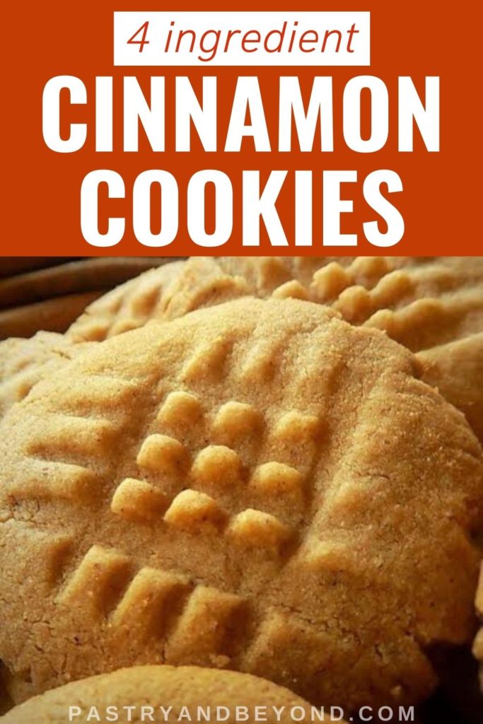 Pin for cinnamon cookies
