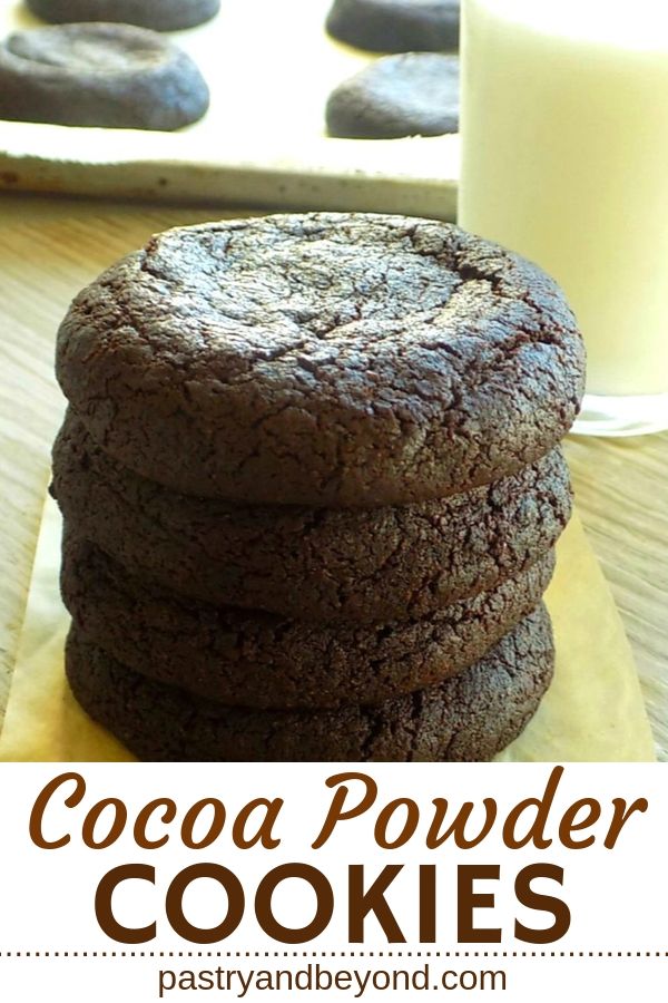 Chocolate Cookies with Cocoa Powder