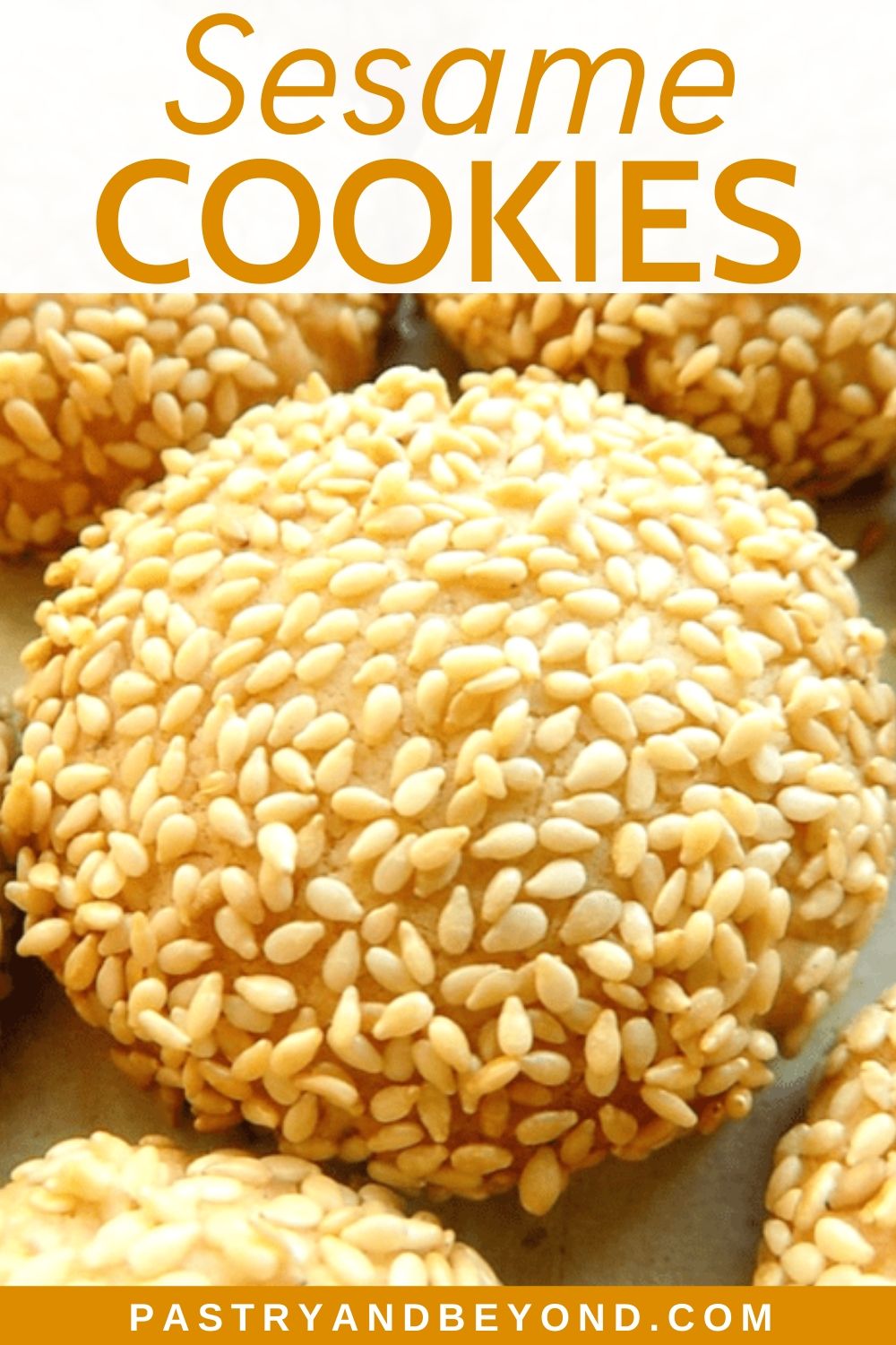 Sesame Cookies - Pastry & Beyond