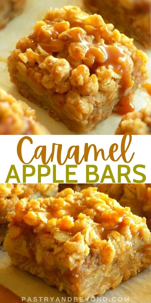 Caramel Apple Bars - Pastry & Beyond