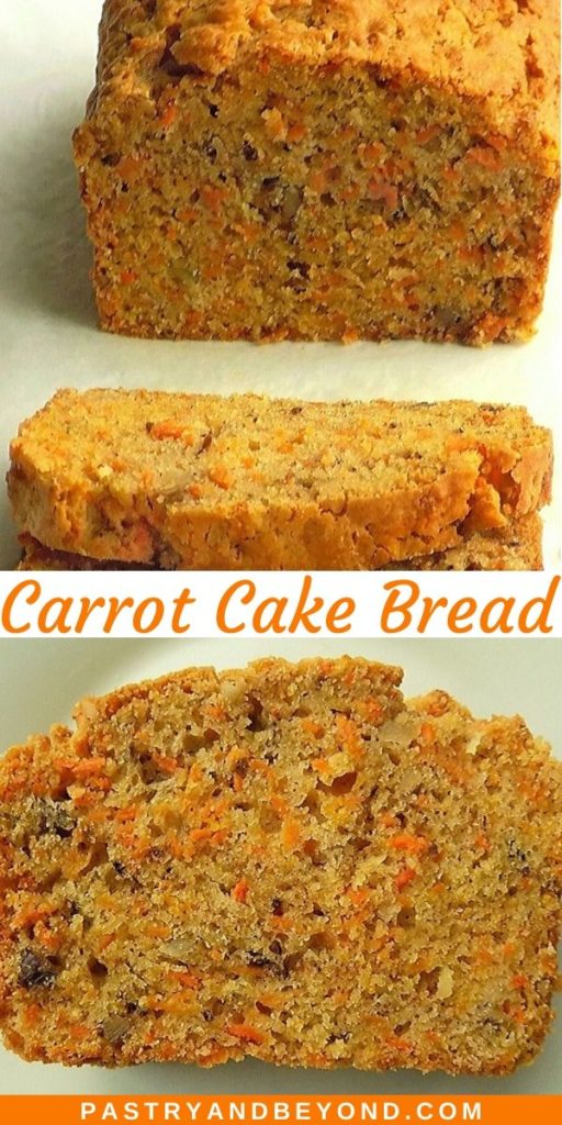 Pin for carrot cake loaf