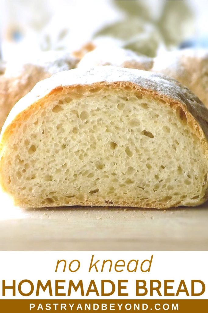 No Knead Artisan Bread - Dutch Oven Bread