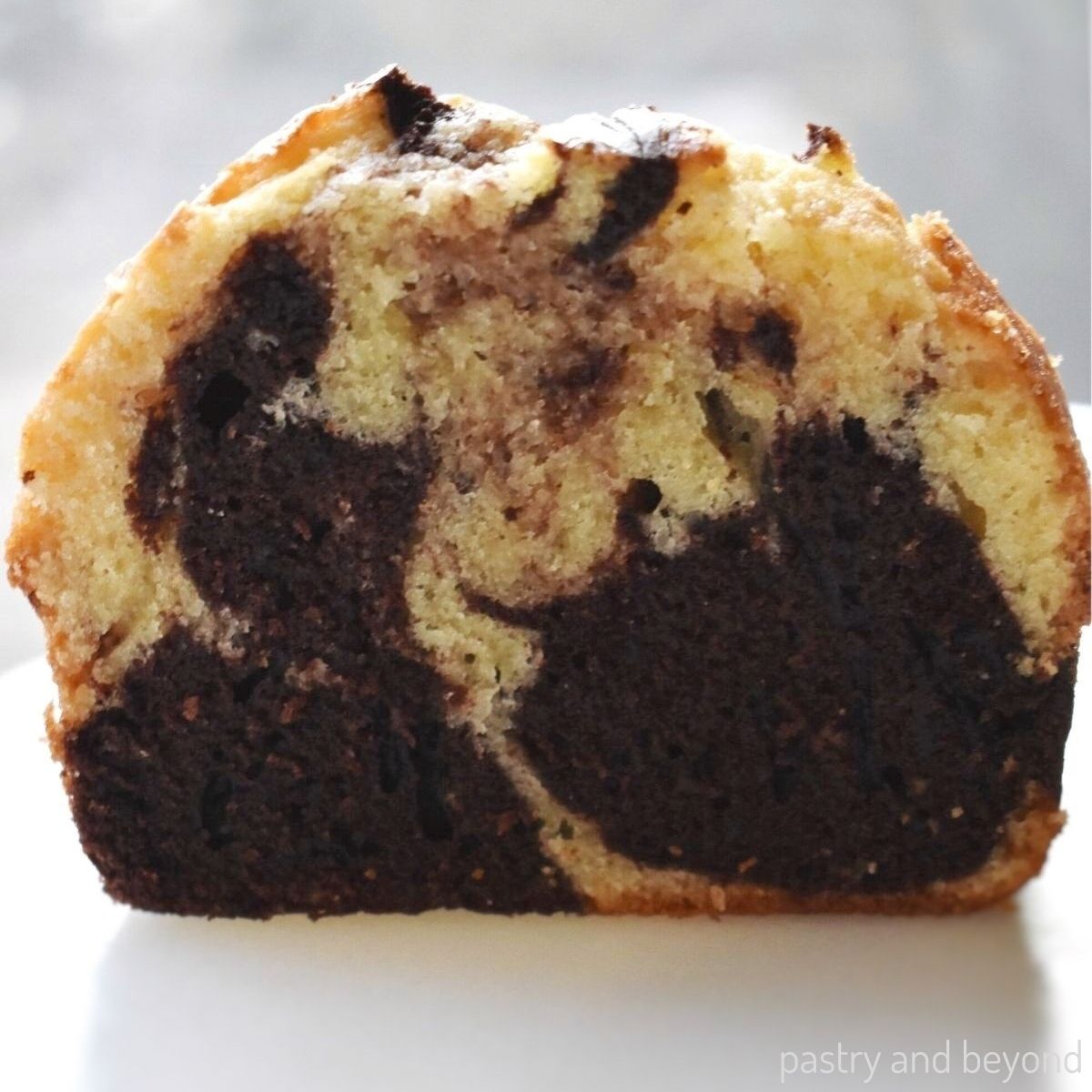 Marble Pound Cake Recipe | Bakepedia
